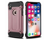 Shockproof Kickstand Ring Stand Armor Case for iPhone 11 Pro - Red