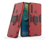 Tuff-Luv Hybrid Combination Case with Holder for Xiaomi Redmi 4A - Black