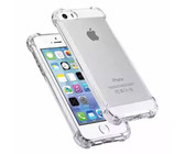 Shockproof TPU Gel Cover for iPhone 5 5s SE - Clear