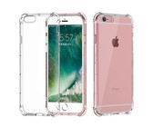 Silver Star Shockproof Slim Fit Protective Case Transparent for iPhone 8