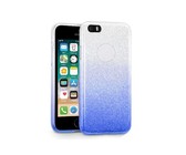 Tekron Glitter Sparkle Gradient Case for iPhone XS Max - Silver to Blue