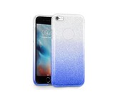 Tekron Glitter Sparkle Gradient Case for iPhone XS Max - Silver to Blue
