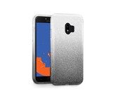 Tekron Glitter Sparkle Gradient Case for iPhone XS Max - Silver to Blue