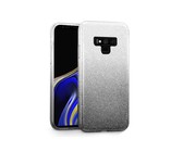 Tekron Glitter Sparkle Gradient Case for iPhone XS Max - Silver to Blue