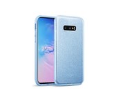Tekron Glitter Sparkle Gradient Case for iPhone XS Max - Silver to Blue