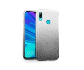 Tekron Glitter Sparkle Gradient Case for iPhone XS Max - Silver to Blue