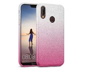 Tekron Glitter Sparkle Gradient Case for iPhone XS Max - Silver to Blue