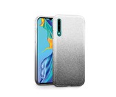 Tekron Glitter Sparkle Gradient Case for iPhone XS Max - Silver to Blue