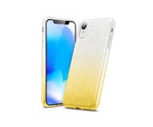 Tekron Glitter Sparkle Gradient Case for iPhone XS Max - Silver to Blue