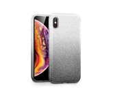 Tekron Glitter Sparkle Gradient Case for iPhone XS Max - Silver to Blue