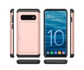 Tuff-Luv Dual Layer Armour Case for Galaxy S10 Plus - Rose Gold