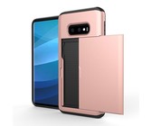 TUFF-LUV Shockproof Dual Layer Armour Case (with Stand & Card slot) for Apple iPhone 7/8 Navy Blue