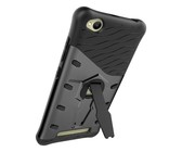 Tuff-Luv Hybrid Combination Case with Holder for Xiaomi Redmi 4A - Black