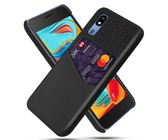 TUFF-LUV Leather Case & Card holder for Samsung Core A2 2019 - Black