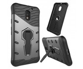 Carbon Fibre Silicone Gel Case Cover For Nokia 1 Plus Black