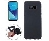 Tuff-Luv Hybrid Combination Case with Holder for Xiaomi Redmi 4A - Black