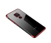 We Love Gadgets Huawei Mate 20 Transparent Electroplated Cover Red Frame