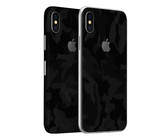 Wripwraps Black Carbon Fibre Skin For iPhone 8 - Double Pack