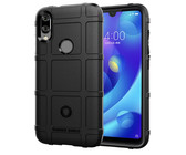 Carbon Fibre Silicone Gel Case Cover For SONY XA1 ULTRA Black