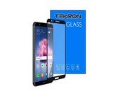 Tekron Full Coverage 5D Tempered Glass Screen for Huawei Y6 2018 - Black
