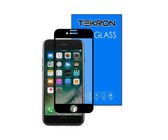 Tekron Tempered Glass and Protective Case for iPhone 8 Plus/7 Plus - Black