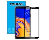 Tekron Full Coverage Tempered Glass for Samsung Galaxy J4 Plus - Black