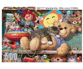 Stephen Joseph Tin Bank with Puzzle - Shark