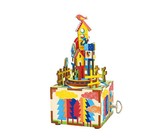 Wooden Colorful 3D Puzzles Board Memory Chess Game