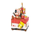 Robotime Happy Birthday Musical Box - 3D Wooden Puzzle Gift