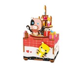 Wooden Colorful 3D Puzzles Board Memory Chess Game