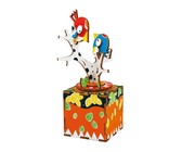 Wooden Colorful 3D Puzzles Board Memory Chess Game