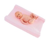 Soft Baby Bath Tub Pillow Pad - Pink