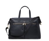 Knomo Audley 14 Leather Handbag Black"