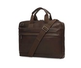 Knomo Audley 14 Leather Handbag - Dark Navy"