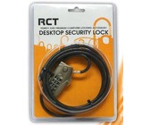 RCT 4 Digit 3 In 1 Notebook Security Lock - T-BAR; T- BAR Nano And Wedge Lock Slot Compatible