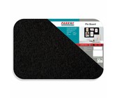 Parrot Notice Board - Info Board Plastic Frame (900 x 600mm) - Black