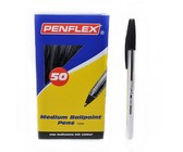 Faber-Castell Grip X10 1.0mm Ballpoint Pens - Blue (Box of 10)