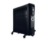 Goldair - 3 Panel Gas Heater with Regulator - Black