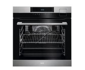 Smeg 90cm Classic Stainless Steel and Black Eclipse Glass Oven - 115L