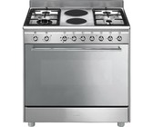 Smeg 90cm Yellow Portofino Cooker & Multifunction Oven - CPF9GMYW