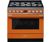 Smeg 90cm Yellow Portofino Cooker & Multifunction Oven - CPF9GMYW