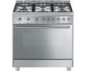 Smeg 90cm Yellow Portofino Cooker & Multifunction Oven - CPF9GMYW