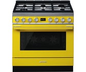 Smeg 90cm Yellow Portofino Cooker & Multifunction Oven - CPF9GMYW