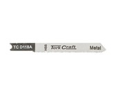 Tork Craft U-Shank Jigsaw Blade 21Tpi Metal 1.2mm 25 Piece