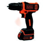 Black & Decker - 10.8V Compact Drill Driver - Orange