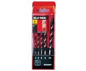 Blu-Mol Xtreme -Stainless Steel High Speed Steel Drill - Set of 6