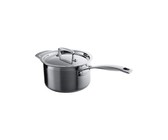 Le Creuset Professional Stainless Steel Saucepan & Lid