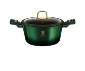 Berlinger Haus 20cm Titanium Coating Casserole with Lid - Emerald Edition