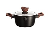 Berlinger Haus 24cm marble coating Casserole - Ebony Rosewood