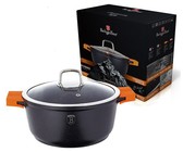 Berlinger Haus 28cm Stainless Steel Stock Pot with Lid - Silver Jewellery